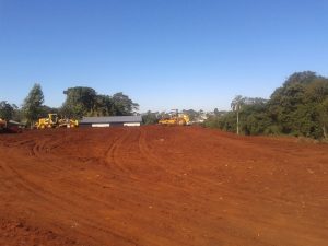 Conclusão da terraplanagem na Vila Nova