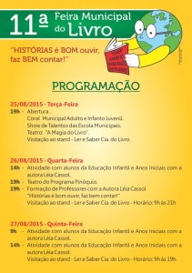 Programação da Feira