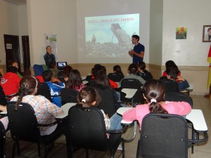 Assunto foi trabalhado com cerca de 50 alunos do CEI