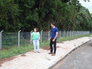 Secretária Margarete esteve visitando o Distrito e planejando futuras ações 