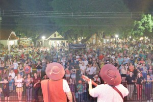 César Oliveira e Rogério Mello fizeram o público vibrar com sua apresentação