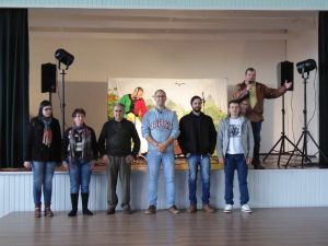 Equipe da Secretaria de Agricultura e Meio Ambiente, responsável pela programação