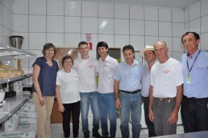 Ingo, Solange e Juliano Saifert apostaram na qualificação da produção para geração de renda