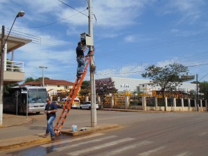 Técnicos fizeram reparos em todas as cameras