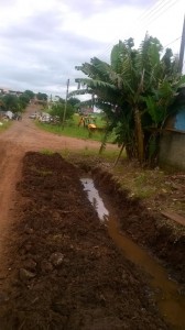 Limpeza de bueiros na Rua Antidio Sturmer